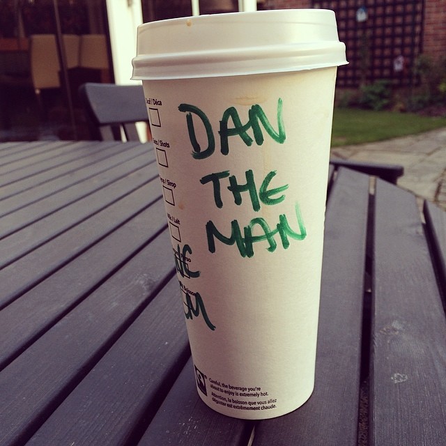Starbucks - Dan The Man